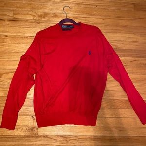 Polo Ralph Lauren cashmere sweater red size large